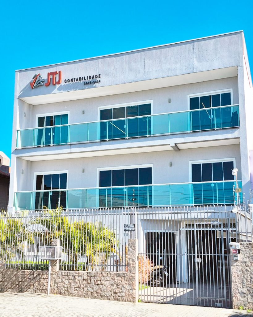 Fachada do escritório da JTJ Contabilidade
